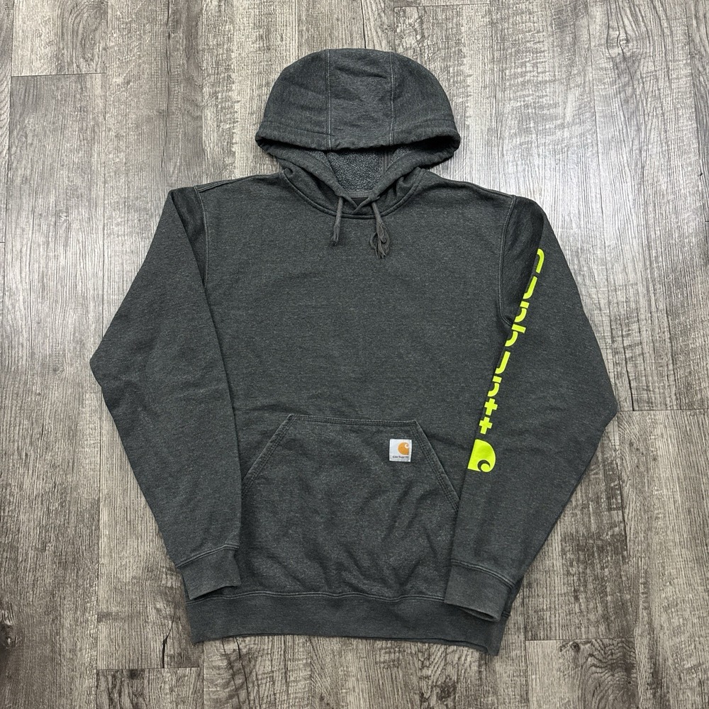 Carhartt Loose Fit Hoodie Grey Men's Small